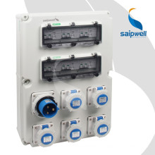 SAIP / SAIPWELL Caja de inspección / caja de toma de corriente a prueba de agua portátil IP66 de calidad superior